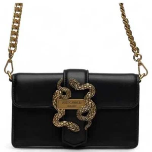 Borsa JUST CAVALLI ICONIC SNAKES Donna Nero - 77RA5PA2ZSA89899 - Imagen 1 de 3