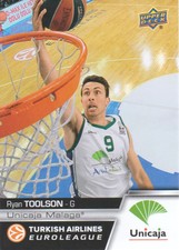 2015-16 Upper Deck Euroleague Basketball #E77 Ryan Toolson
