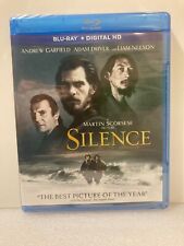 Silence 2016(Blu-ray Paramount 2017) 1 Oscar Nom Scorsese Garfield Driver Neeson