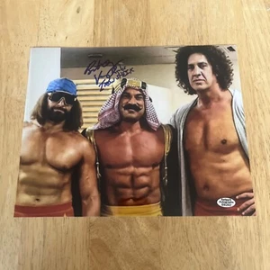 BRETT AZAR YOUNG ROCK’S IRON SHEIK SIGNED 8x10 PHOTO ECW WWF WWE AEW WITH COA - Picture 1 of 6