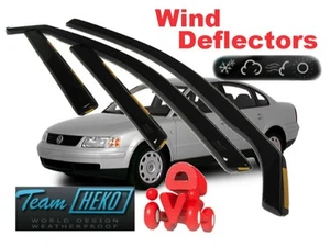 Deflectores de viento para Volkswagen Passat B5 1997 - 2004 SALOON 4.pc HEKO 31160 - Imagen 1 de 4
