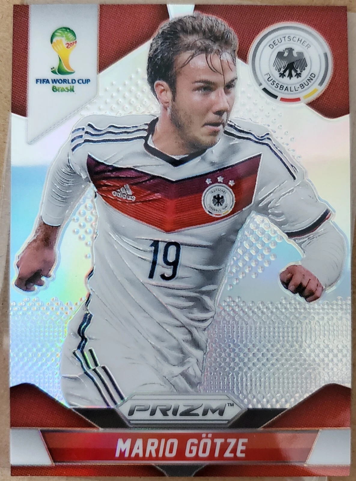 2014 Panini Prizm World Cup Mario Gotze #89 Silver Prizm