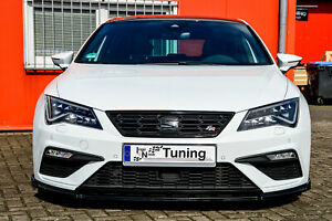 Sonderaktion Frontspoiler mit Wing ABS für Seat Leon 5F FL FR Cupra mit ABE 