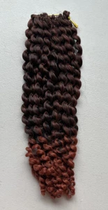 US Water Wave Braids Twist Crochet Braiding Hair Extensions Ombre as Human Curly - Picture 1 of 5
