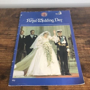 The Royal Wedding Day A Pictorial Souvenir 1981 Prince Of Wales/ Diana - Picture 1 of 5