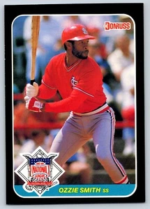 1987 Donruss All-Stars - Ozzie Smith #15 - Oversized - 3 1/2" x 5" - Picture 1 of 2
