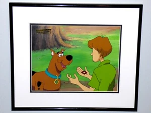 SCOOBY DOO AND THE WITCH'S GHOST 1999 ORIG PRODUCTION CEL SHAGGY HANNA BARBERA - Picture 1 of 1