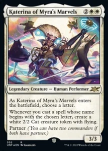MTG KATERINA OF MYRA's MARVELS 302 FOIL EXC - GALAXY - UNF X - MAGIC - Picture 1 of 1