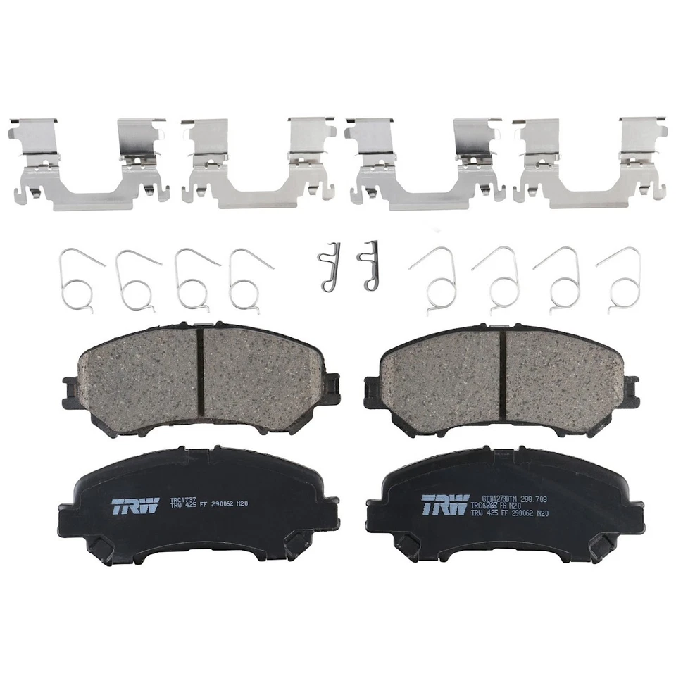 TRC1737 TRW Brake Pad Sets 2-Wheel Set Front for Nissan Rogue Sport 2017-2020 — 第 1/1 张图片