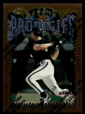 1996 Finest Rich Aurilia #351 San Francisco Giants - Image 1 of 2