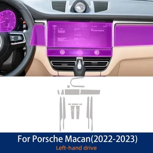 Car Interior Paint Protection Film Clear PPF TPU Fit For Porsche Macan 2022-2023 - Bild 1 von 6