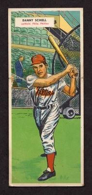 1955 Topps Double Header No81-82 Danny Schell / Gus Triandos - Изображение 1 из 2