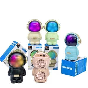 Astronaut Bluetooth Speaker LED Night Light – Portable Smart Music Speaker Space - Picture 1 of 6