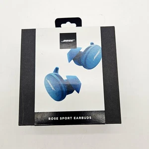 BOSE Sport Écouteurs Bluetooth Bleu Baltique Apple Android Étui Rechargeable Scellé - Photo 1 sur 4