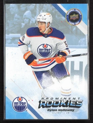 2023 Upper Deck National Hockey Card Day - Canada Dylan Holloway #NHCD-10 - Image 1 of 2