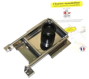 Sicherheitsschlitten Classic Mandoline Bron Coucke Original Handhabe Handschutz - Picture 1 of 1