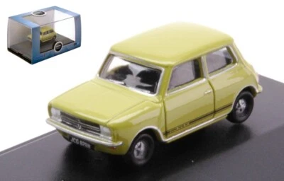 MODELLINO AUTO STATICO DIECAST MINI 1275 GT VERDE MODELLISMO SCALA 1:76 - Immagine 1 di 2