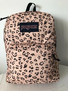 JanSport SuperBreak Student School Backpack Show Your Spots NWT - Picture 1 of 2