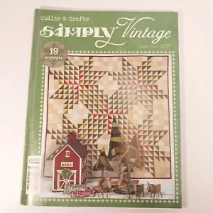 Simply Vintage Quilts & Crafts Magazine Winter 2020 No. 37 -- 19 Projects - Picture 1 of 20