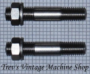 BSA A65 & A50 borchie carburatore lunghe in acciaio inox e dadi piccoli BSF/BSCy IS8 - Foto 1 di 2