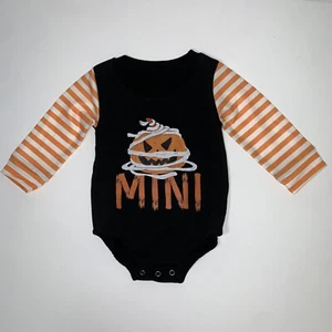 Infant 6-12 Month Long Sleeve Halloween “MINI” Top NWOT - Picture 1 of 3