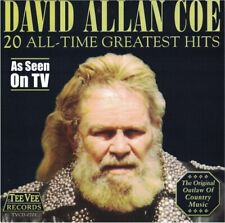DAVID ALLAN COE 20 ALL TIME GREATEST HITS CD *Sealed*