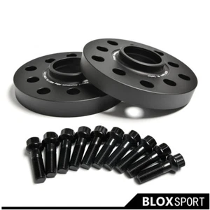 (2x 20mm) Wheel Spacers For Audi A6 PCD5x100 / 5x112 CB57.1 + 10pcs Longer Bolts - Picture 1 of 10