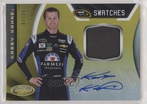 2016 Certified Sprint Cup Signature Swatches Mirror Gold /15 Kasey Kahne Auto