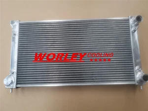 Aluminum Radiator for VW GOLF MK1 MK2 GTI/SCIROCCO 1.6 1.8 8V Manual MT 1981-91 - Afbeelding 1 van 12