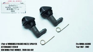 WINDSHIELD WASHER NOZZLE JET SPRAYER FITS HONDA ACCORD 1997-2002 76810-S84-C02 - Picture 1 of 5