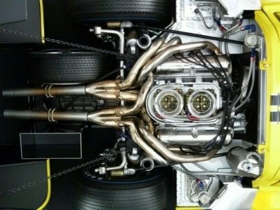 Ford GT40 LARGE 1:12 SCALE Race Car 24Le Mans Racing Custom Built1966Metal Model - Image 1 of 4