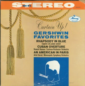 George Gershwin - Curtain Up! Gershwin Favorites (LP, Comp) (Near Mint (NM or M- - Picture 1 of 4