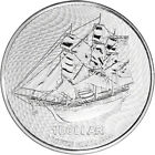 2023 Cook Islands Silver Bounty Sailing Ship 1 oz $1 BU 