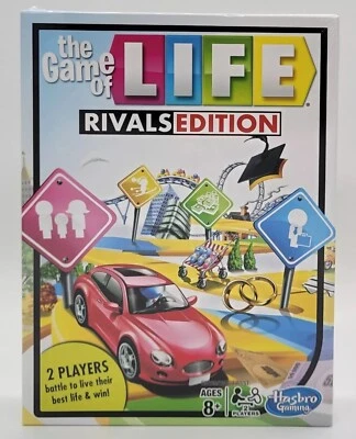 The Game of Life - Rivals Edition Board Game - 2 Players battle by Hasbro New!  - Image 1 of 4