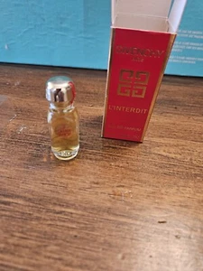 VINTAGE GIVENCHY L'INTERDIT 2 EDT Mini Splash - Picture 1 of 2