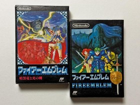 Fire Emblem Shadow Dragon Gaiden Set Famicom FC NTSC-J Japan Import Nintendo