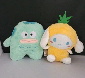 New Cinnamoroll And Hangyodon Plush Set ~ 2 Kawaii Plushies Lot ~ Squee💖 - Picture 1 of 8