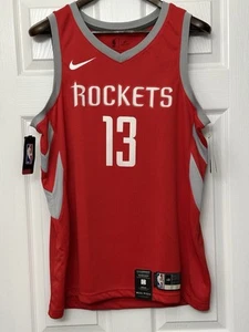 Nike James Harden Houston Rockets Red Swingman Jersey Men's L 48 NWT - Picture 1 of 6