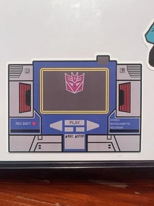 "Pegatina de vinilo Transformers Soundwave Decepticon 5""" - Imagen 1 de 2