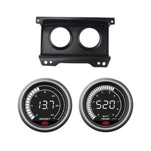 SAAS Dash Gauge Pod with Digital Boost Exhaust Temp Suits Nissan Patrol 2004-16 - Picture 1 of 12