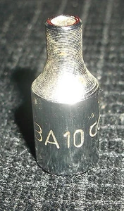 Gordon BA10 1/4 Drive Socket 6 Point 10BA Made In England - Picture 1 of 1
