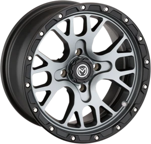 545MO147110SGBL44 WHEEL 545MO 14X7 4/110 HONDA TRX 420 TM FOURTRAX RANCHER 2012 - Foto 1 di 4