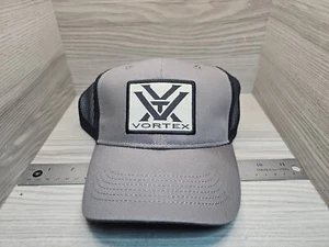 VORTEX Men's Patch Logo Casual Snap Back Cap, One Size Fits Most - Choose Color - Picture 1 of 6