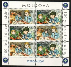 EUROPA CEPT . MOLDAVIA AÑO 2007 HOJA BLOQUE. PERFECTA SIN CIRCULAR.HB - Imagen 1 de 1