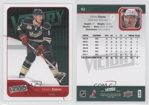 2011-12 Upper Deck Victory Mikko Koivu #92