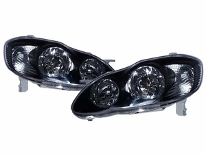 LIMO E120 2003-2008 Sedan 4D Clear Halogen Headlight Black US for TOYOTA LHD - Picture 1 of 4