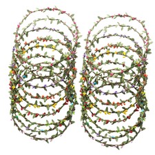 20pcs Rattan Bride Headdress Bohemian Hair Garland Wreath for Wedding Party