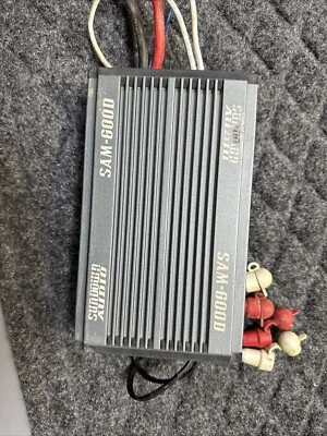 AMPLIFICADOR MONO BLOQUE SUNDOWN POWERSPORTS CLASE D 1 OHM ESTABLE 600W RMS SAM-600D Foto 1 de 2