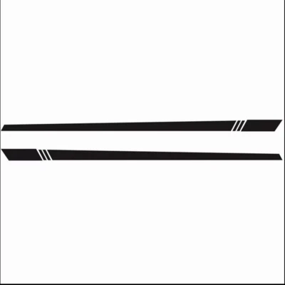 Waterproof Car Side Body Racing Long Stripe Vinyl Decals Graphics Decor Sticker - Image 1 of 4