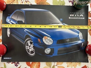2002 WRX US arrival poster. - Picture 1 of 3